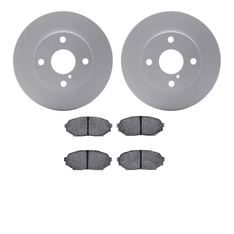 Dynamite Friction 4502-80050 Disc Brake Kit - Front