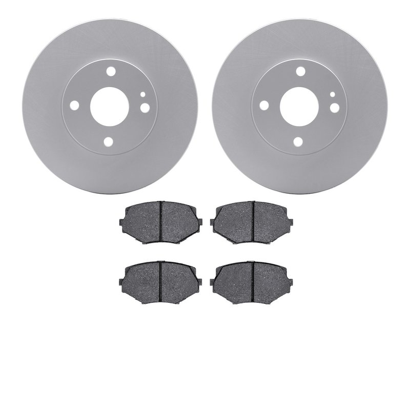 Dynamite Friction 4502-80056 Disc Brake Kit - Front