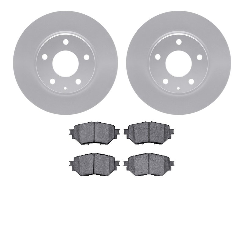 Dynamite Friction 4502-80083 Disc Brake Kit - Front
