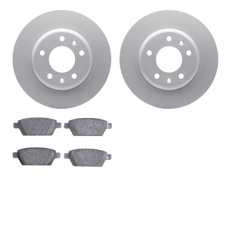 Dynamite Friction 4502-99031 Disc Brake Kit - Rear