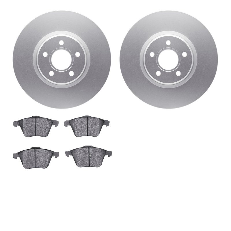 Dynamite Friction 4502-99044 Disc Brake Kit - Front