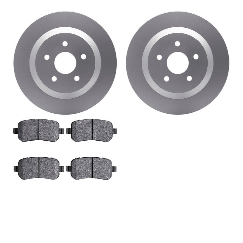 Dynamite Friction 4502-99061 Disc Brake Kit - Rear