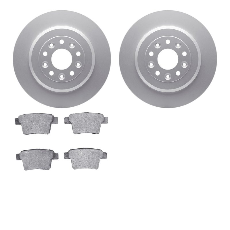 Dynamite Friction 4502-99062 Disc Brake Kit - Rear
