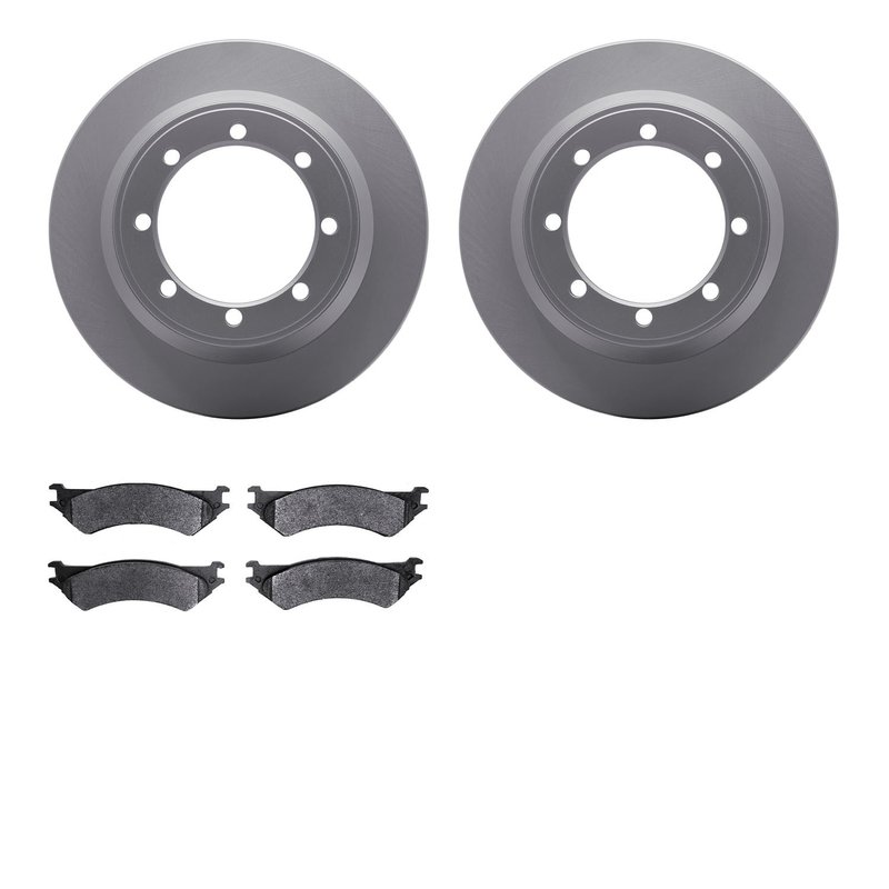 Dynamite Friction 4502-99118 Disc Brake Kit - Rear