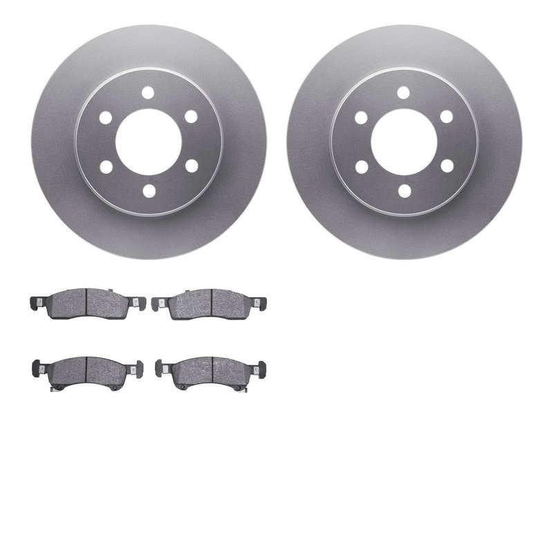 Dynamite Friction 4502-99140 Disc Brake Kit - Front