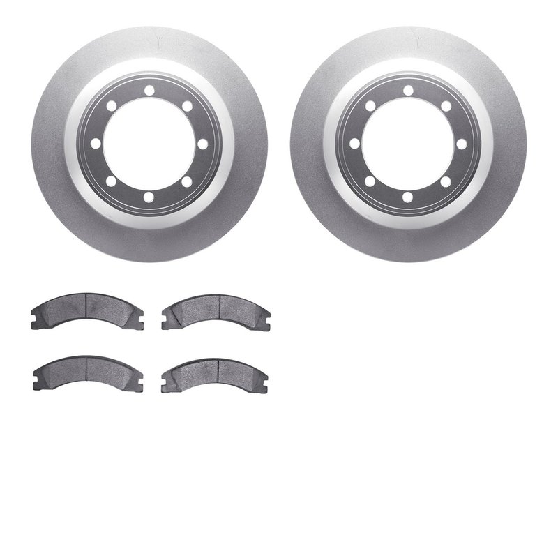 Dynamite Friction 4502-99181 Disc Brake Kit - Rear