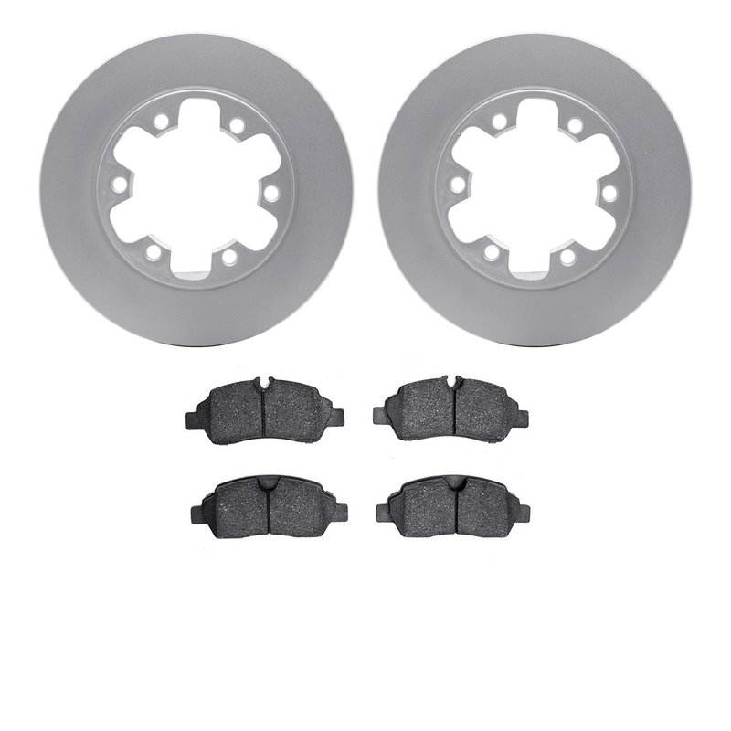 Dynamite Friction 4502-99197 Disc Brake Kit - Rear