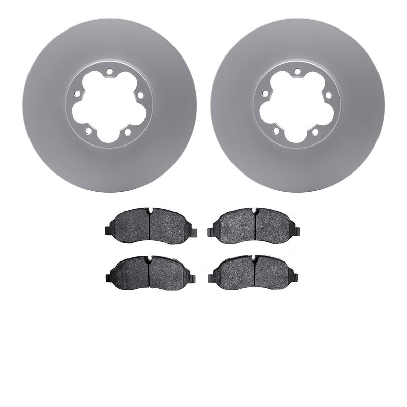 Dynamite Friction 4502-99198 Disc Brake Kit - Front