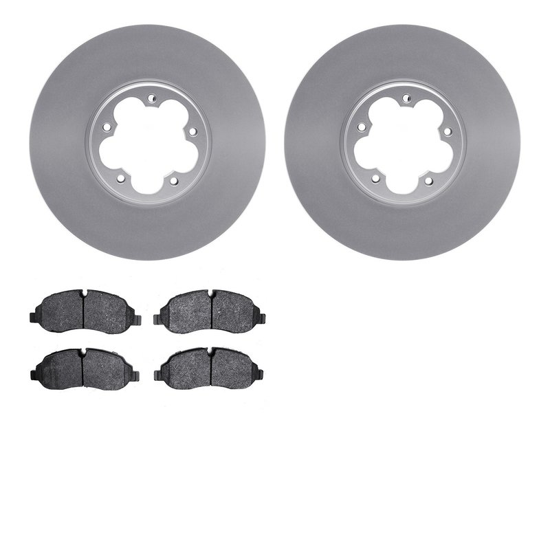 Dynamite Friction 4502-99222 Disc Brake Kit - Front