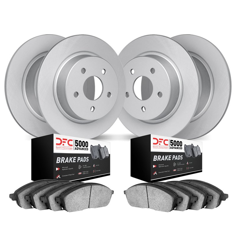 Dynamite Friction 4504-31012 Disc Brake Kit - Front and Rear