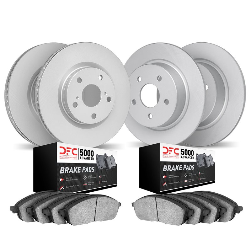 Dynamite Friction 4504-40031 Disc Brake Kit - Front and Rear