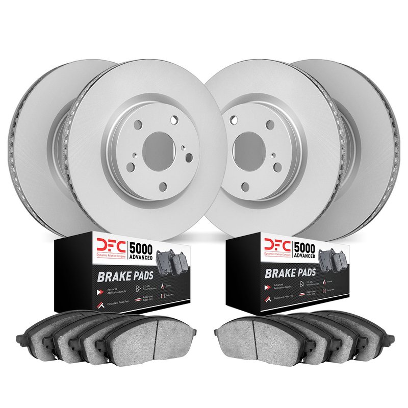 Dynamite Friction 4504-46031 Disc Brake Kit - Front and Rear