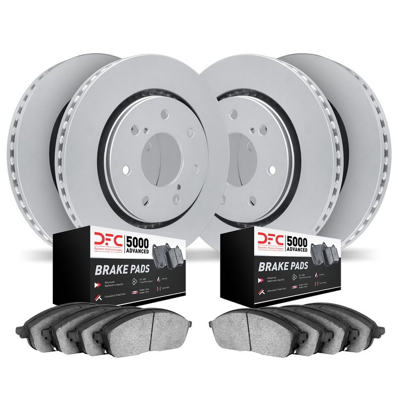 Dynamite Friction 4504-54264 Disc Brake Kit - Front and Rear