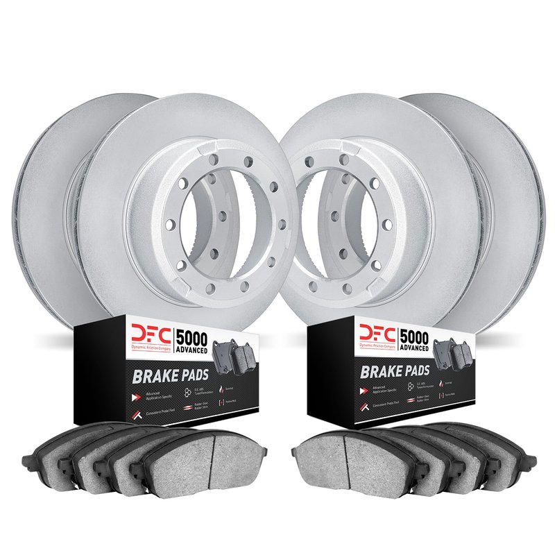 Dynamite Friction 4504-54285 Disc Brake Kit - Front and Rear