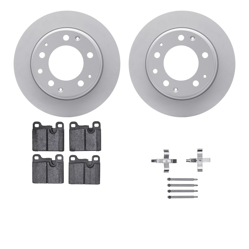 Dynamite Friction 4512-02035 Disc Brake Kit - Rear