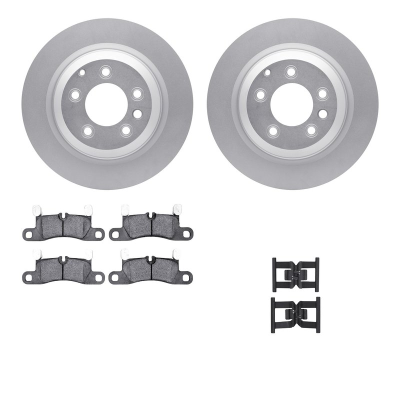 Dynamite Friction 4512-02042 Disc Brake Kit - Rear