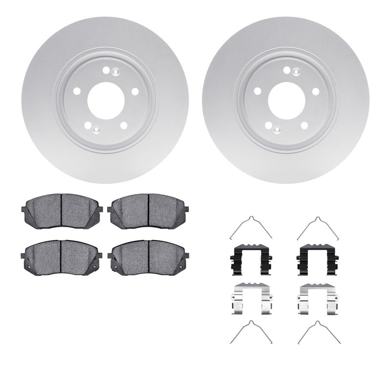 Dynamite Friction 4512-03097 Disc Brake Kit - Front
