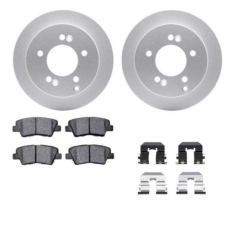 Dynamite Friction 4512-03101 Disc Brake Kit - Rear