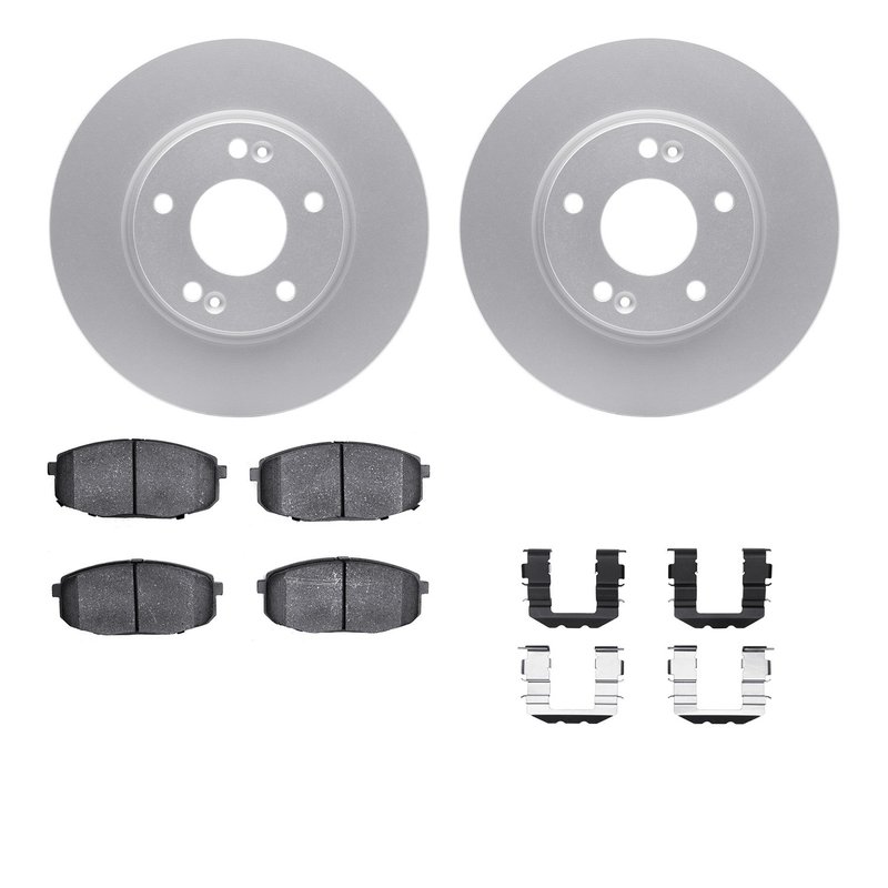 Dynamite Friction 4512-03105 Disc Brake Kit - Front