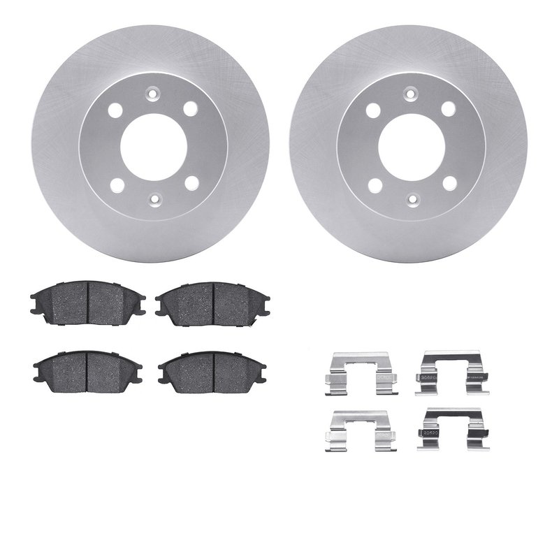 Dynamite Friction 4512-03109 Disc Brake Kit - Front