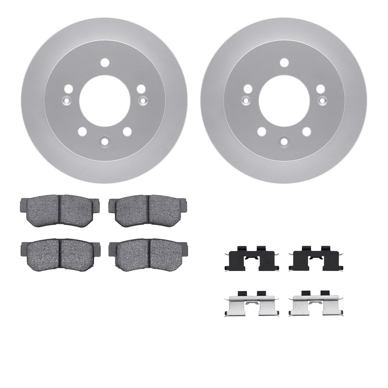 Dynamite Friction 4512-03132 Disc Brake Kit - Rear