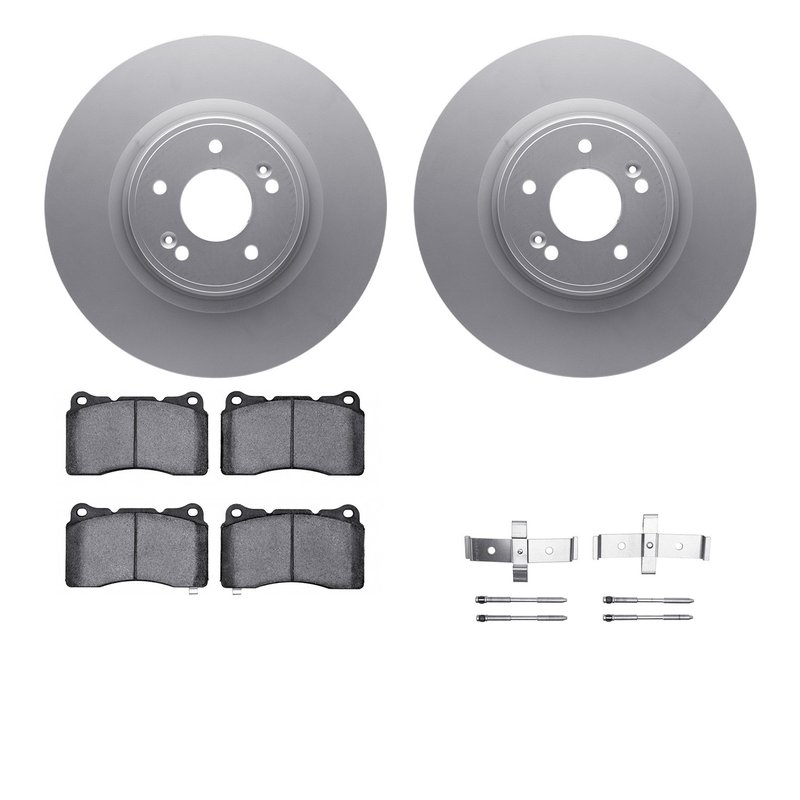 Dynamite Friction 4512-03141 Disc Brake Kit - Front