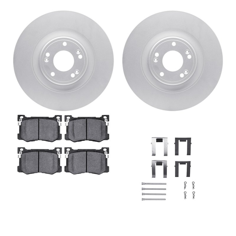 Dynamite Friction 4512-03146 Disc Brake Kit - Front