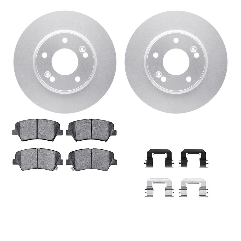 Dynamite Friction 4512-03152 Disc Brake Kit - Front