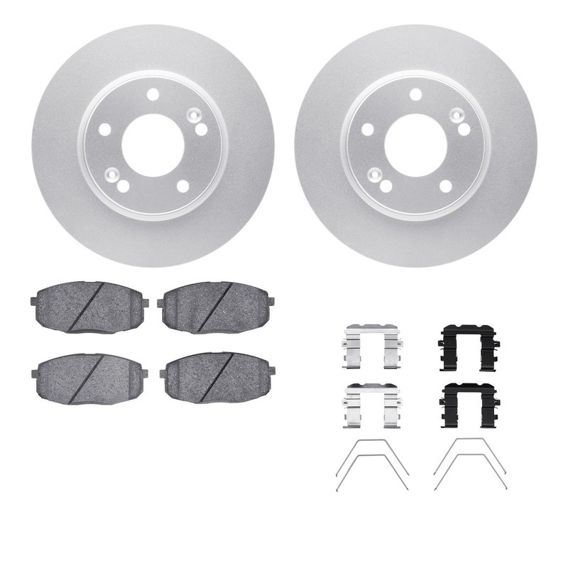Dynamite Friction 4512-03155 Disc Brake Kit - Front