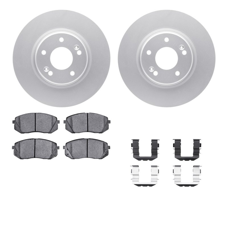 Dynamite Friction 4512-03181 Disc Brake Kit - Front