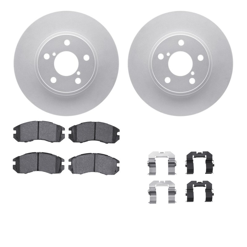 Dynamite Friction 4512-13042 Disc Brake Kit - Front