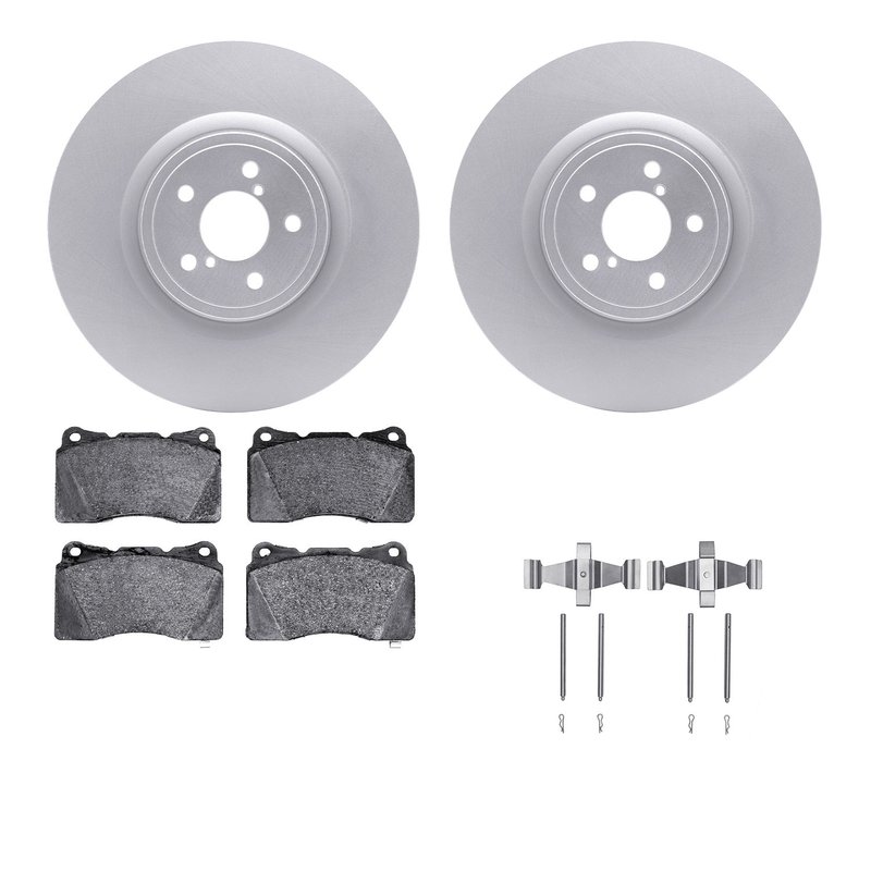 Dynamite Friction 4512-13051 Disc Brake Kit - Front