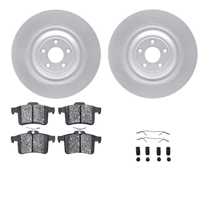 Dynamite Friction 4512-20054 Disc Brake Kit - Rear