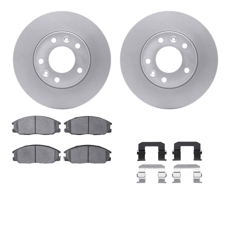 Dynamite Friction 4512-21062 Disc Brake Kit - Front