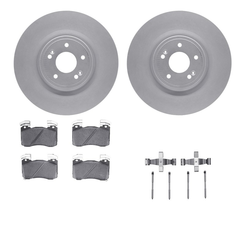 Dynamite Friction 4512-21080 Disc Brake Kit - Front