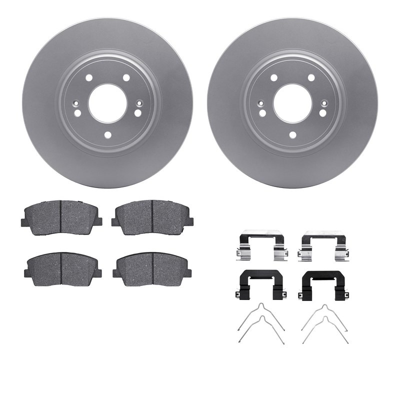 Dynamite Friction 4512-21082 Disc Brake Kit - Front