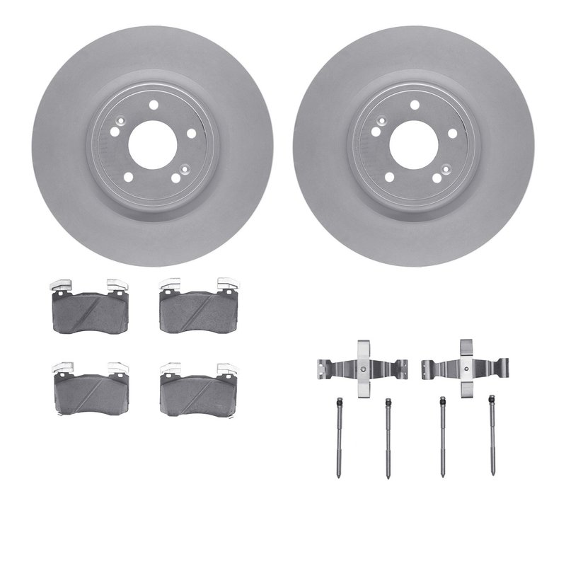 Dynamite Friction 4512-21190 Disc Brake Kit - Front
