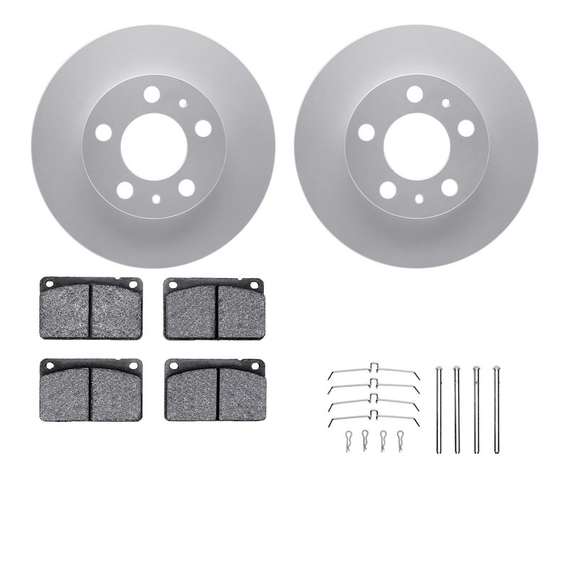 Dynamite Friction 4512-27058 Disc Brake Kit - Front