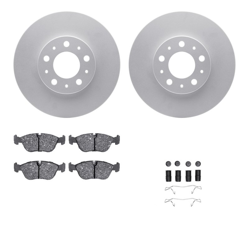 Dynamite Friction 4512-27066 Disc Brake Kit - Front