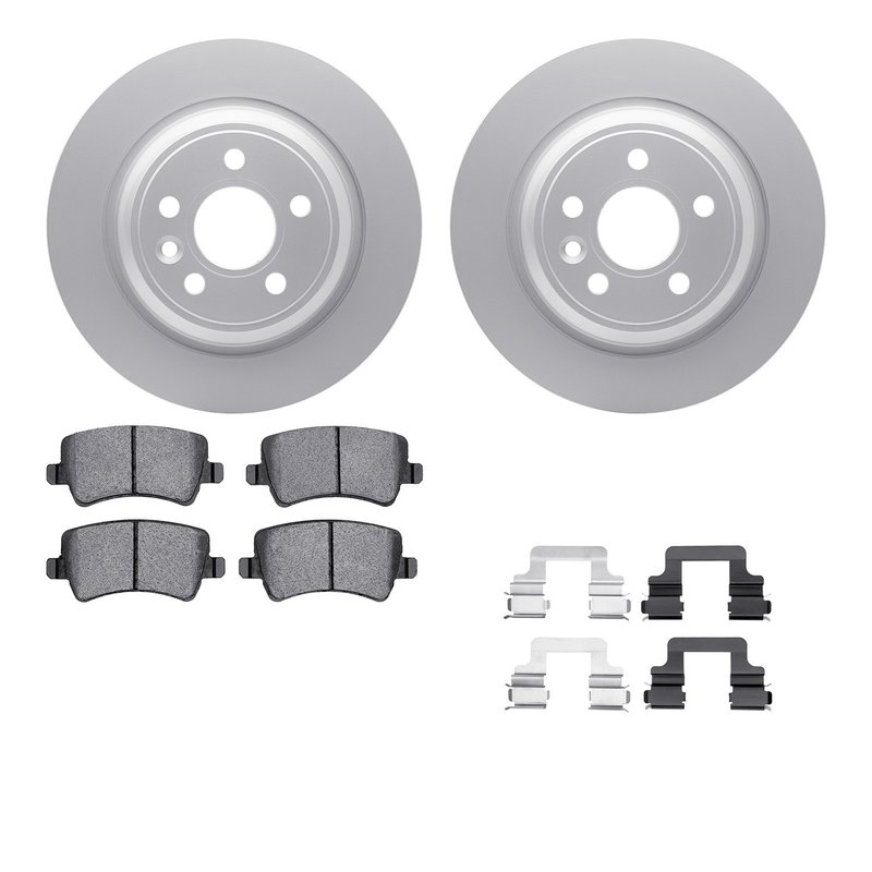 Dynamite Friction 4512-27084 Disc Brake Kit - Rear