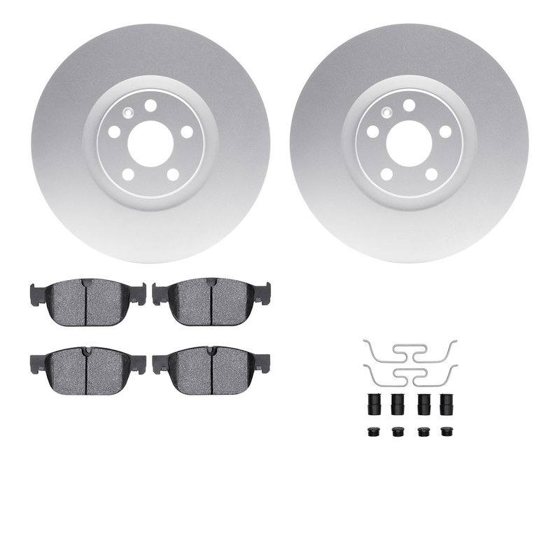 Dynamite Friction 4512-27107 Disc Brake Kit - Front