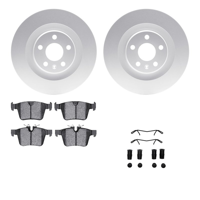 Dynamite Friction 4512-27109 Disc Brake Kit - Rear