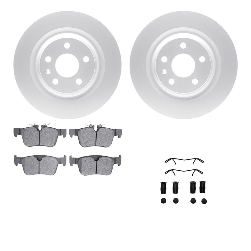 Dynamite Friction 4512-27116 Disc Brake Kit - Rear