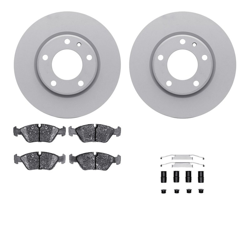 Dynamite Friction 4512-31147 Disc Brake Kit - Front