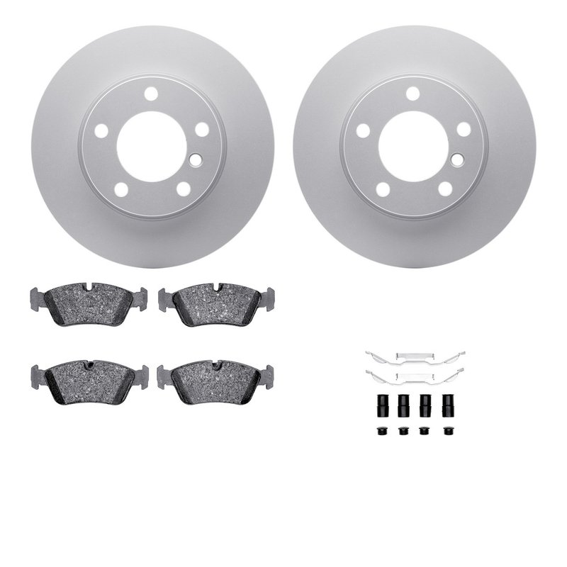 Dynamite Friction 4512-31158 Disc Brake Kit - Front