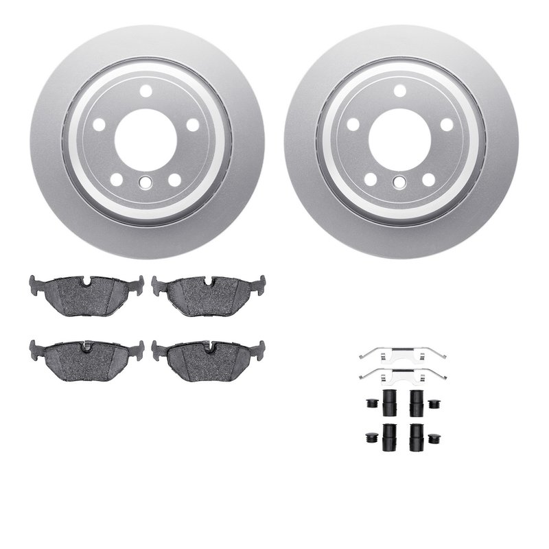 Dynamite Friction 4512-31166 Disc Brake Kit - Rear