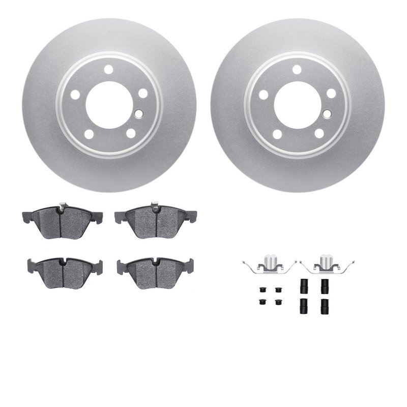 Dynamite Friction 4512-31196 Disc Brake Kit - Front