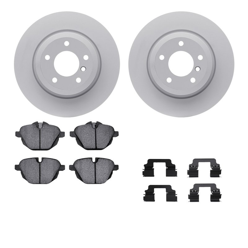 Dynamite Friction 4512-31242 Disc Brake Kit - Rear