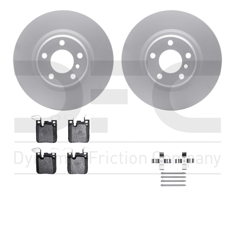 Dynamite Friction 4512-31256 Disc Brake Kit - Rear