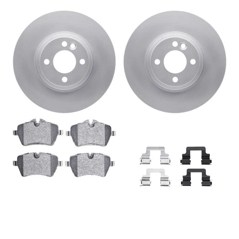 Dynamite Friction 4512-32027 Disc Brake Kit - Front